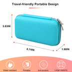 BOVKE Diabetic Supplies Case, Diabetes Travel Bag for Testing Kit, Blood Glucose Monitor Meters, Test Strips, Medication, Lancet