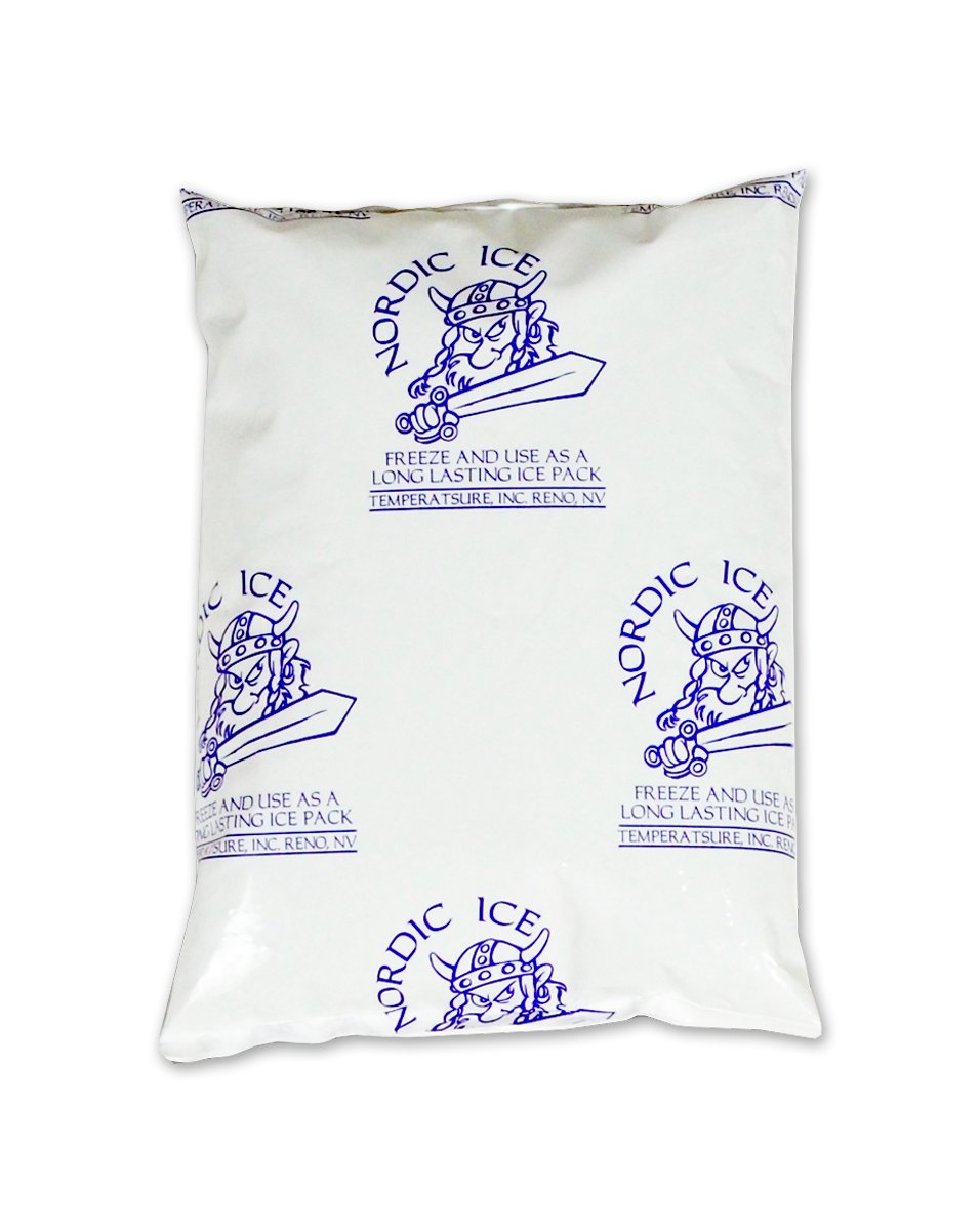 Nordic Ice NOR1030 Reusable Long-Lasting Gel Pack, 8 oz. (Pack of 3)