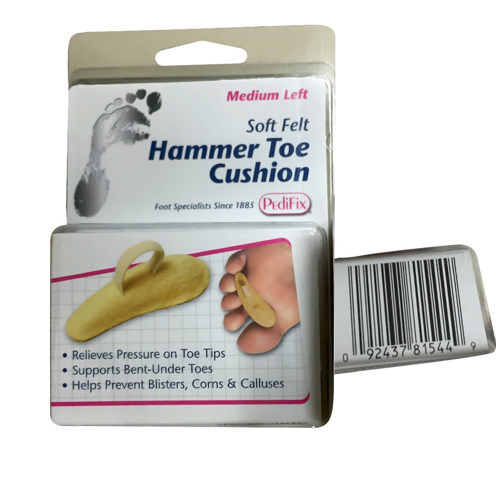 Pedifix hammer toe cushion, medium left - 1 ea