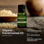 Gya Labs Organic Frankincense Essential Oil for Skin - 100% Pure Natural Organic Frankincense Oil for Face, Body Comfort & Diffu