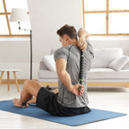 Muscle Roller Stick Massage Roller Muscle Roller Massage Tool for Athletes and Soothing Cramps,Relieving Muscle Soreness, 18 Inc