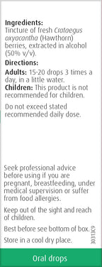 Bioforce A Vogel Crataegus Tincture 50ml