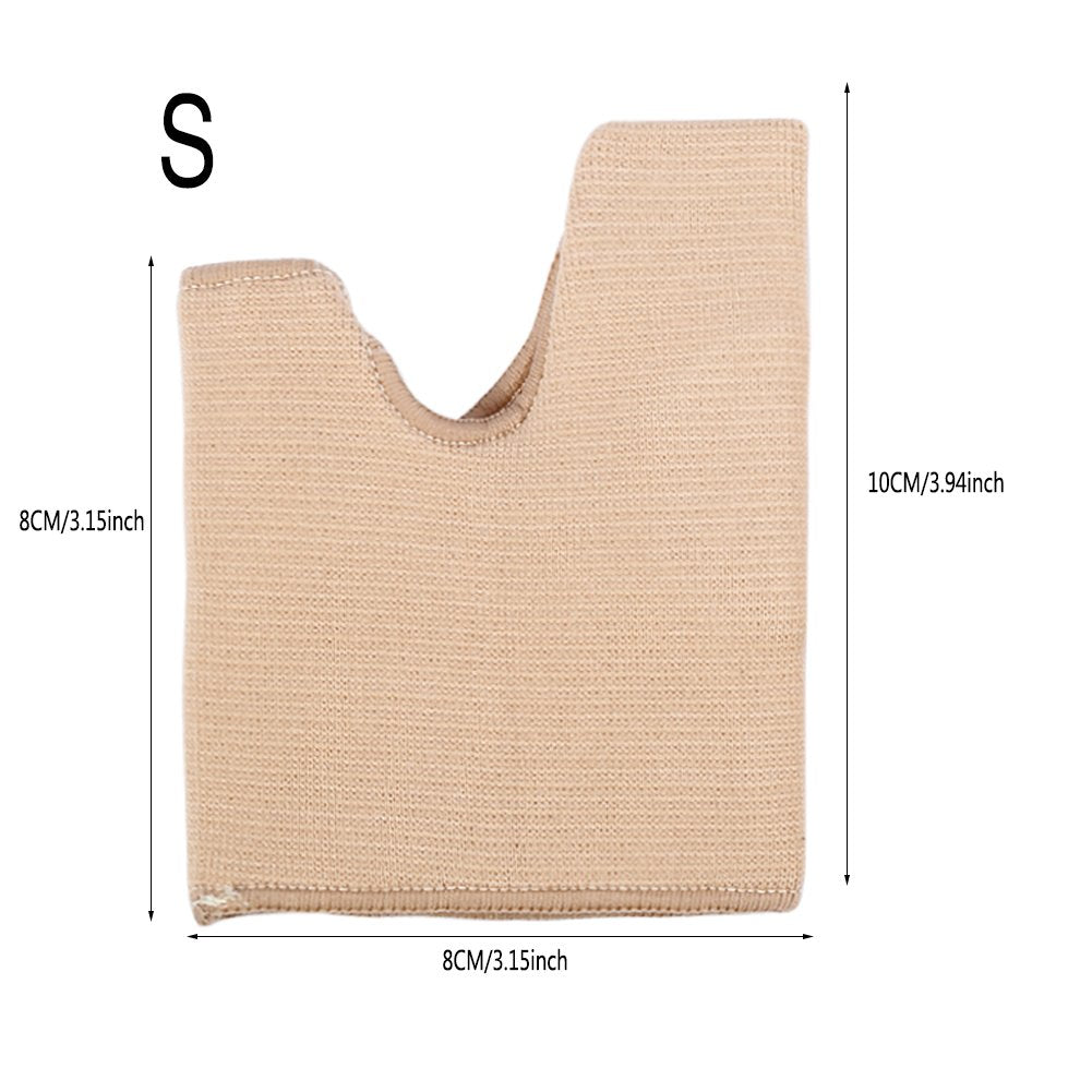 ZJchao Tailor Bunion Corrector, 2 Pair Orthopedic Bunion Splint Hallux Valgus Correctors Separator Half Socks Bunion Sleeves Toe