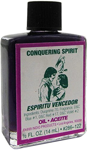 INDIO Oil- CONQUER SPIRIT 1/2oz