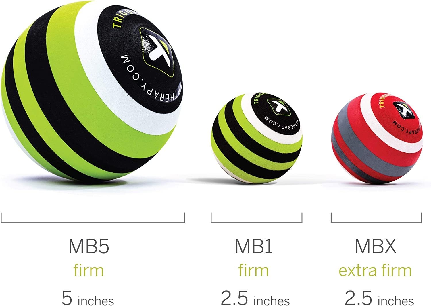 TRIGGERPOINT PERFORMANCE THERAPY Foam Massage Ball for Deep-Tissue Massage, MB5 (5-inch) -5L x 5W x 5H