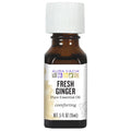 Aura Cacia Fresh Ginger Essential Oil, GC/MS Tested For Purity, 15ml (0.5 fl. oz.)