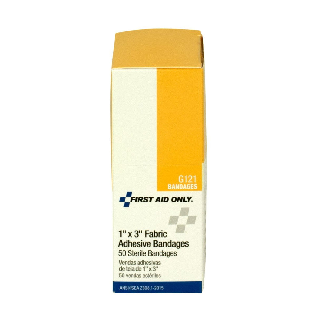 First Aid Only 1 X 3 Fabric Bandage, 50 Count Box