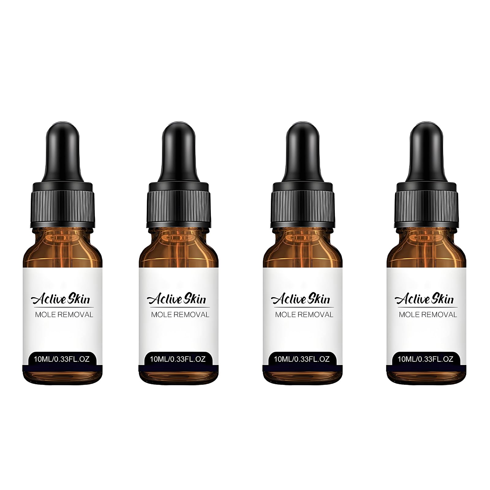 Professional Wart & Mole Remover Serum - Gentle Skin Tag Corrector for Face, Neck & Body with Glycerin & Panthenol - Fast Acting