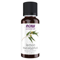 NOW Essential Oils, Lemon Eucalyptus Oil, Refershing Aromatherapy Scent, Steam Distilled, 100% Pure , Vegan, Child Resistant Cap