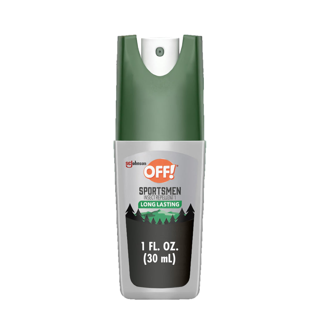 OFF! Deep Woods Sportsmen Insect Repellent Spritz, Maximum Strength, Bug Spray with up to 10 Hours of Protection, 1 oz (Pack of