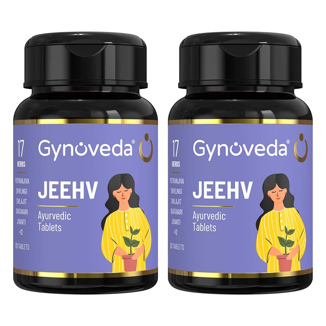 Gynoveda Jeehv Ayurvedic Supplement Tablet 2 Month Pack