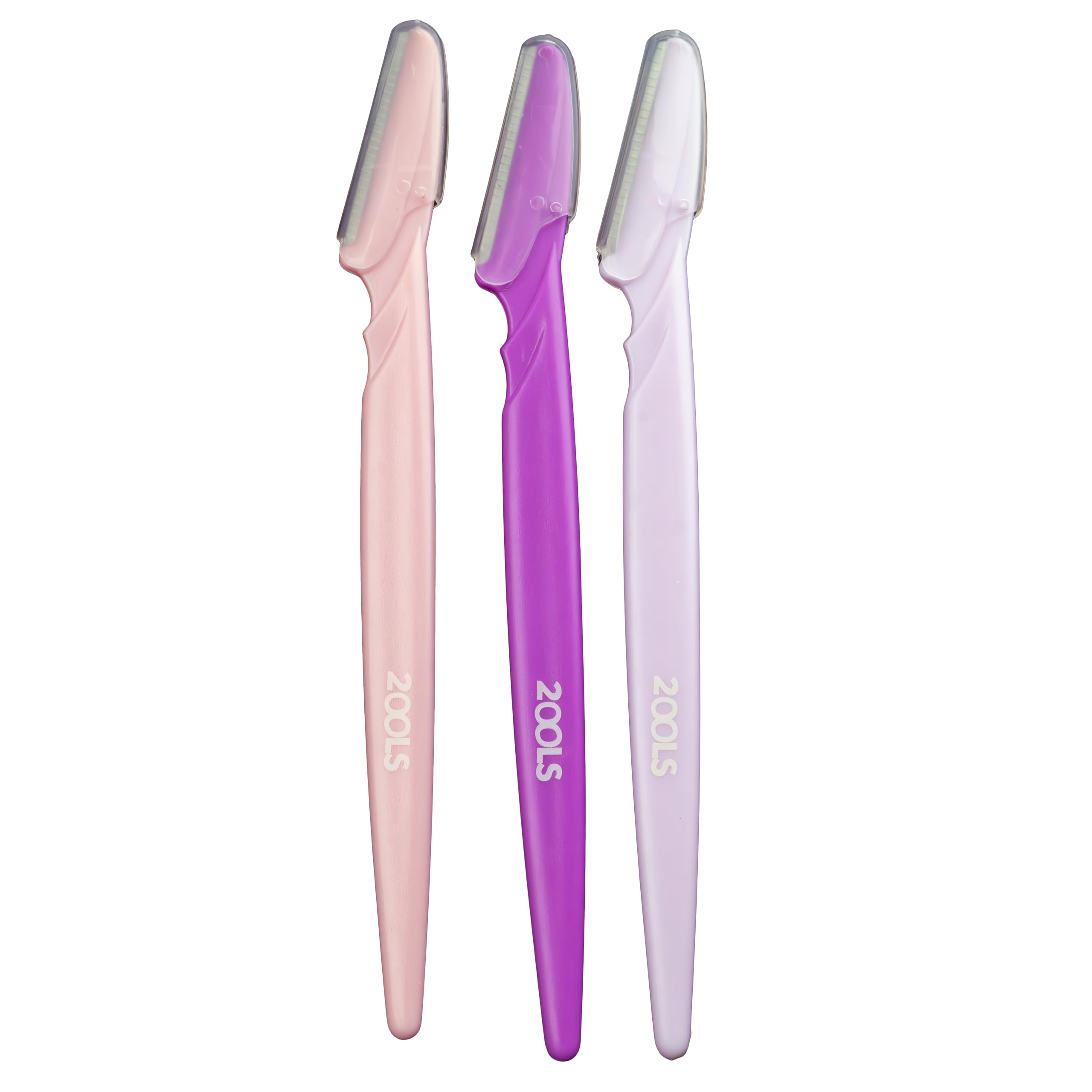 2Ools Reusable Face Razor For Women Facial Hair 3 Razors | Instant & Painless Hair Removal | For Eyebrows, Upper Lip, Forehead,