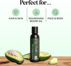 Avocado Oil For Hair and Skin - 100% Pure Avocado Oil for Skin and Nail Care plus Dry Hair Treatment and Facial Oil Moisturizer