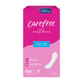 Carefree Panty Liners for Women, Extra Long, Unwrapped, Unscented, 100ct |Pantiliners, Carefree Liners, Daily Liners for Women, 