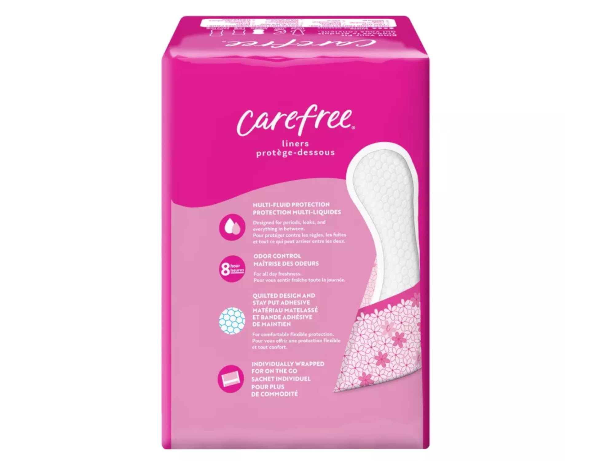 Carefree Acti-Fresh Regular 54 Ct. Unscented 2pk