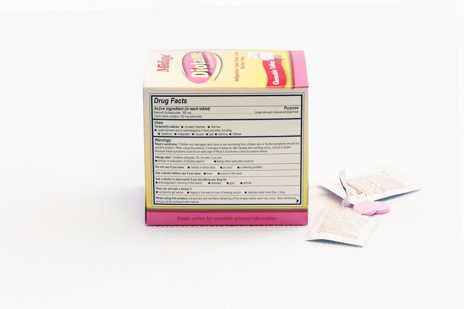 Medique 22033 Diotame Tablets, 100 Tablets