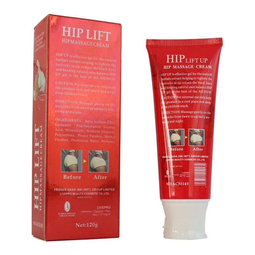 Aichun Hip Lift Up Butt Enlargement Cellulite Bella Cream Enhancement Natural 120g (GARLIC & CHILLI)