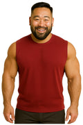 Pandawears Plus Size TShirt For Men | Oversized Fit | BioWashed Stretchable Cotton | Big & Tall Sizes (In, Alpha, 8Xl, Maroon 