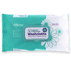 AWOW Professional Wipes for Adults - 50 Extra Large No Rinse Body Wipes for Adults Bathing, Camping Wipes, Adult Wipes for Incon