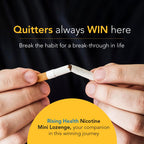 Rising Health - Nicotine Polacrilex Coated Gum 4mg (Nicotine), Coated Mint Flavor, Stop Smoking Aid; Quit Smoking with Nicotine