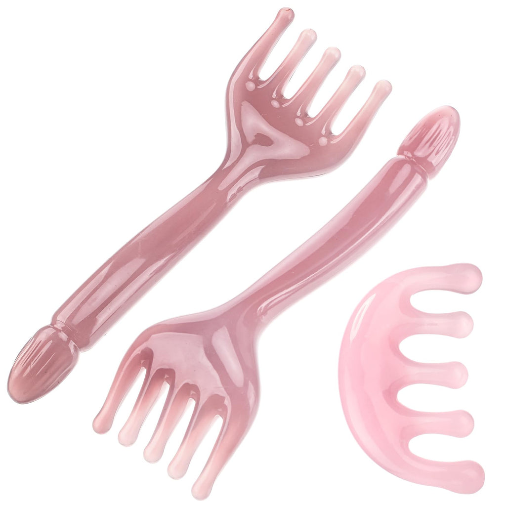 ProSuites 3 Pack Head Massager Scalp Comb Resin Scalp Stress Relax Tool for Birthday, Mother s Day, Father s Day