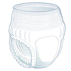 FitRight Ultra Protective Incontinence Underwear, Heavy Absorbency, Large, 40 to 56, 20 Count