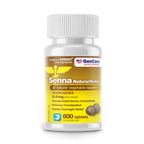 GenCare Senna Laxative 600 Tablets Senna 8.6mg Tablets with Natural Sennosides | Laxatives for Constipation, Bloating, Gas & Irr