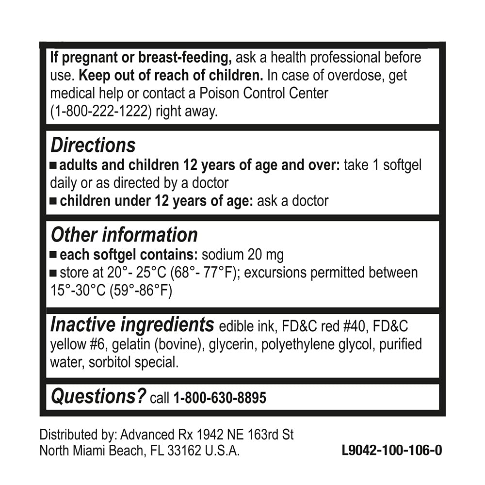 Puregen Labs Docusate Sodium 250mg Stool Softener Laxative | Gentle Constipation Relief | Extra Strength | Stimulant Free Total