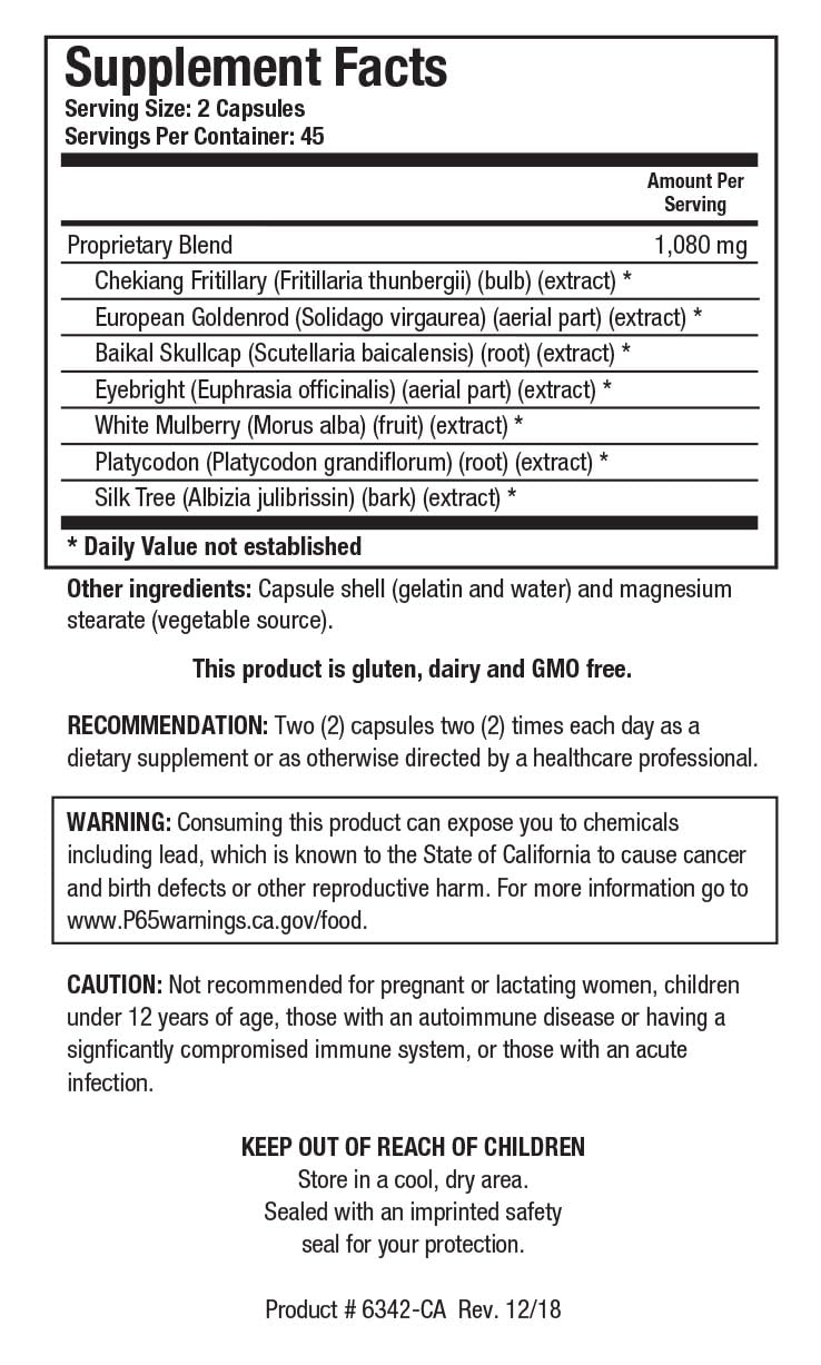 Biotics Research HistoPlex-AB- Natural Anti-Histamine, Immune Support, Allergy Buster, Breathe Easier, Powerful Botanical Blend