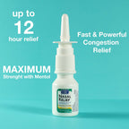 FamilyCare Nasal Relief Spray, Pump Mist, Anti-drip, Severe Congestion, (Oxymetazoline HCI) 12 Hours, 3 Pack