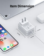 24V Power Cord Fit for Essential Oil Diffuser Aroma Humidifier Diffuser Young Living, doTERRA, InnoGear, Aromatherapy, ASAKUKI R