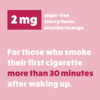 Wellness Basics Mini Nicotine Lozenge 2mg | Stop Smoking Aid | Cherry Flavor | 135 Count | Pack of 5 Vials | Reduces Cravings &