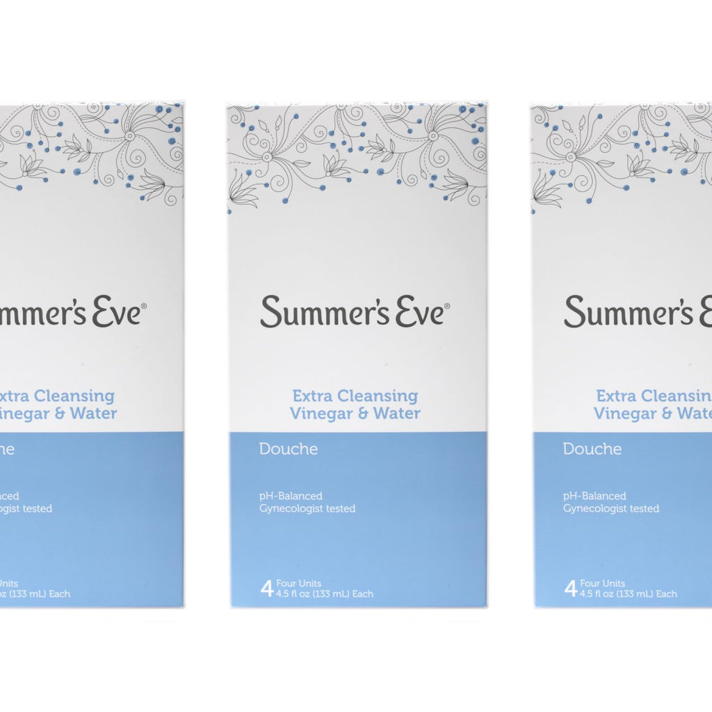 Summer's Eve Douche, Extra Cleansing Vinegar & Water, 2 x 4.5 Ounce (Pack of 6) Y