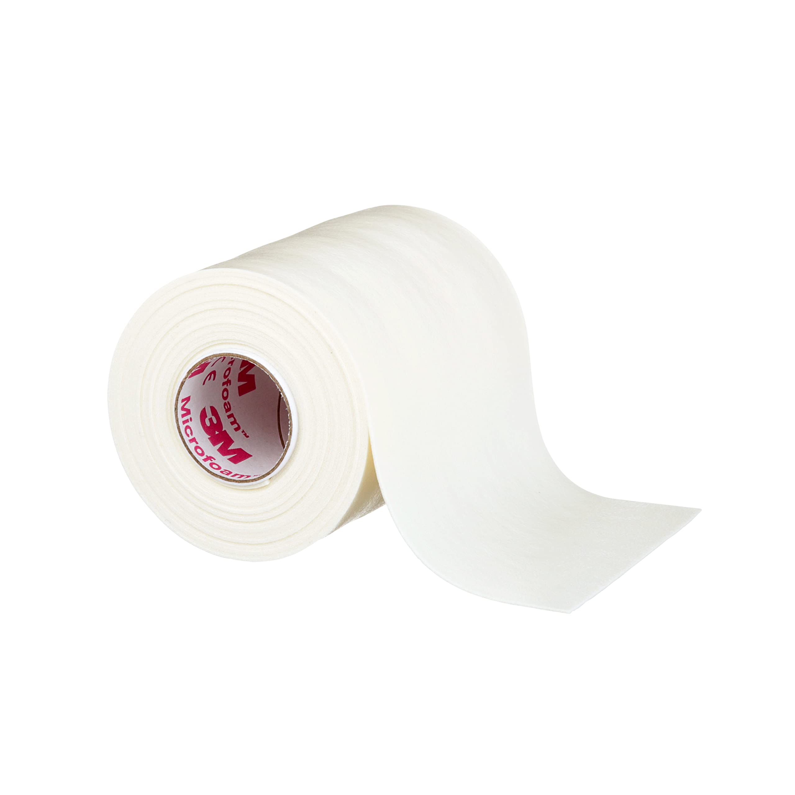3M Microfoam Surgical Tape 1528-3, 3 inch x 5 1/2 yard (7,5cm x 5cm) Stretched,4 Rolls/Carton 6 Cartons/Case