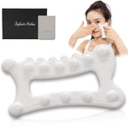 InfiniteRelax Advanced Ceramic Gua Sha Facial Tool, Skin Care for Women Men, Face Body Guasha Massage Tool (Facial Massager) Val