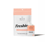 Woo More Play Freshies: All-Natural Feminine Intimacy Towelette Wipes with Coconut Oil and Aloe Vera, Promotes Feminine Health &