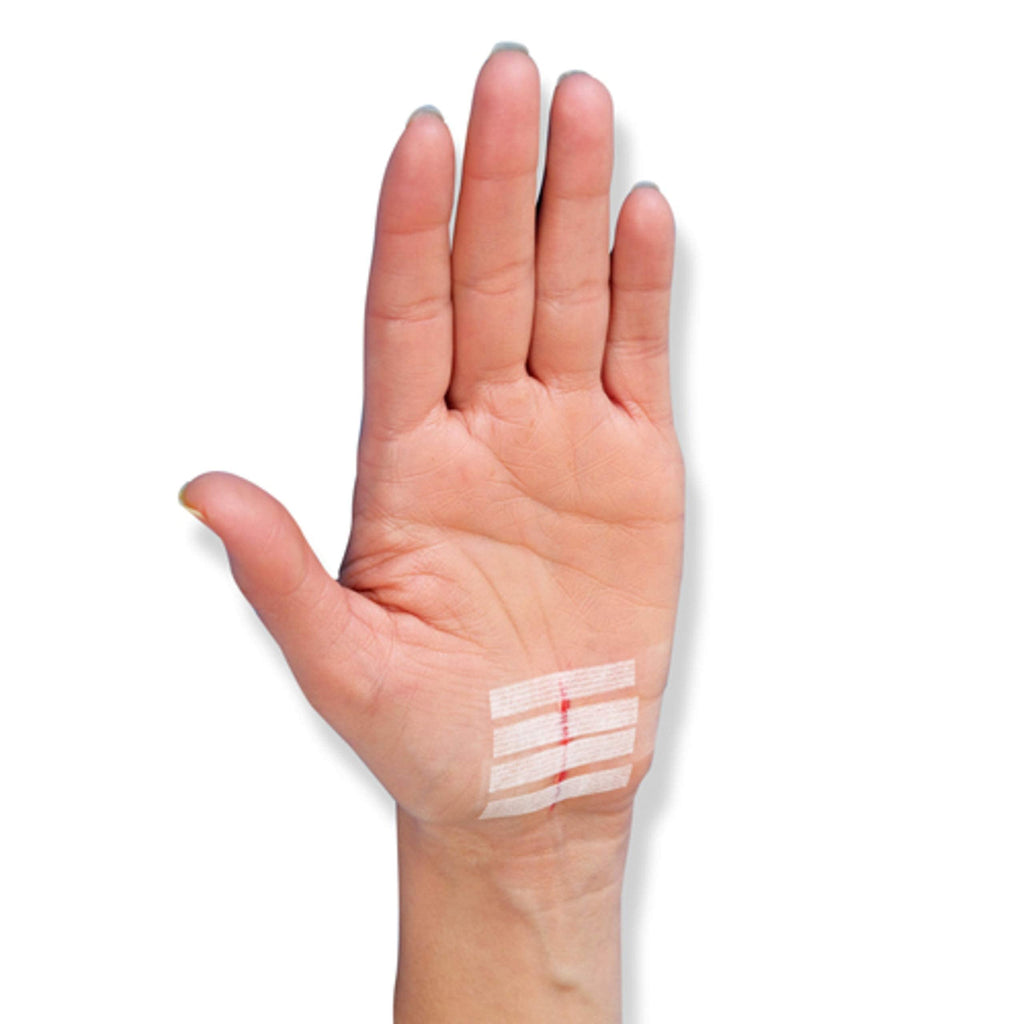 Nexcare Steri-Strip Wound Closure, Breathable Strips Hold Small Wounds Firmly Closed, Great After Sutures or Staples - 30 Wound