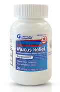 Guardian Mucus Relief 12 Hour (70 Count) Extended Release Guaifenesin, 1200mg Maximum Strength, Chest Congestion Expectorant Tab