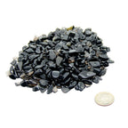 Orientrea 1.1lb Natural Crushed Obsidian Crystal Tumbled Chips-Healing Crystals Chips Bulk, Crushed Crystal Gemstones for Crafts