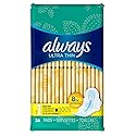 Always Pads Ultra Thin Size 1-36 Count Regular, 36 Count(Pack of 3)