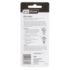 EZY DOSE Pill Cutter with Safety Shield, Precise Tablet Splitter for Cutting Pills, Vitamins, or Medication, Easy-to-Use Compact