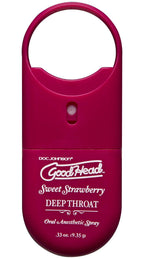 Adiva Intimates GOODHEAD DEEP Throat Spray to GO (Strawberry)