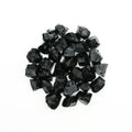 Black Obsidian Stones Crystal Bulk, Raw White Quartz Crystal Stones for Wicca, Reiki, and Energy Healing Crystals, Witchcraft Su