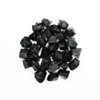 Black Obsidian Stones Crystal Bulk, Raw White Quartz Crystal Stones for Wicca, Reiki, and Energy Healing Crystals, Witchcraft Su