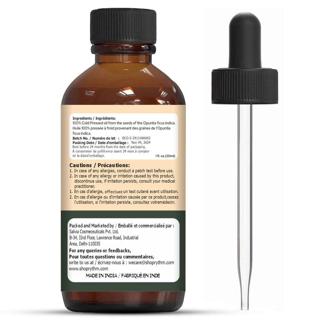 Organic Zing Top Oil Parent (30 ML (1 Fl Oz), Prickly Pear Seed)