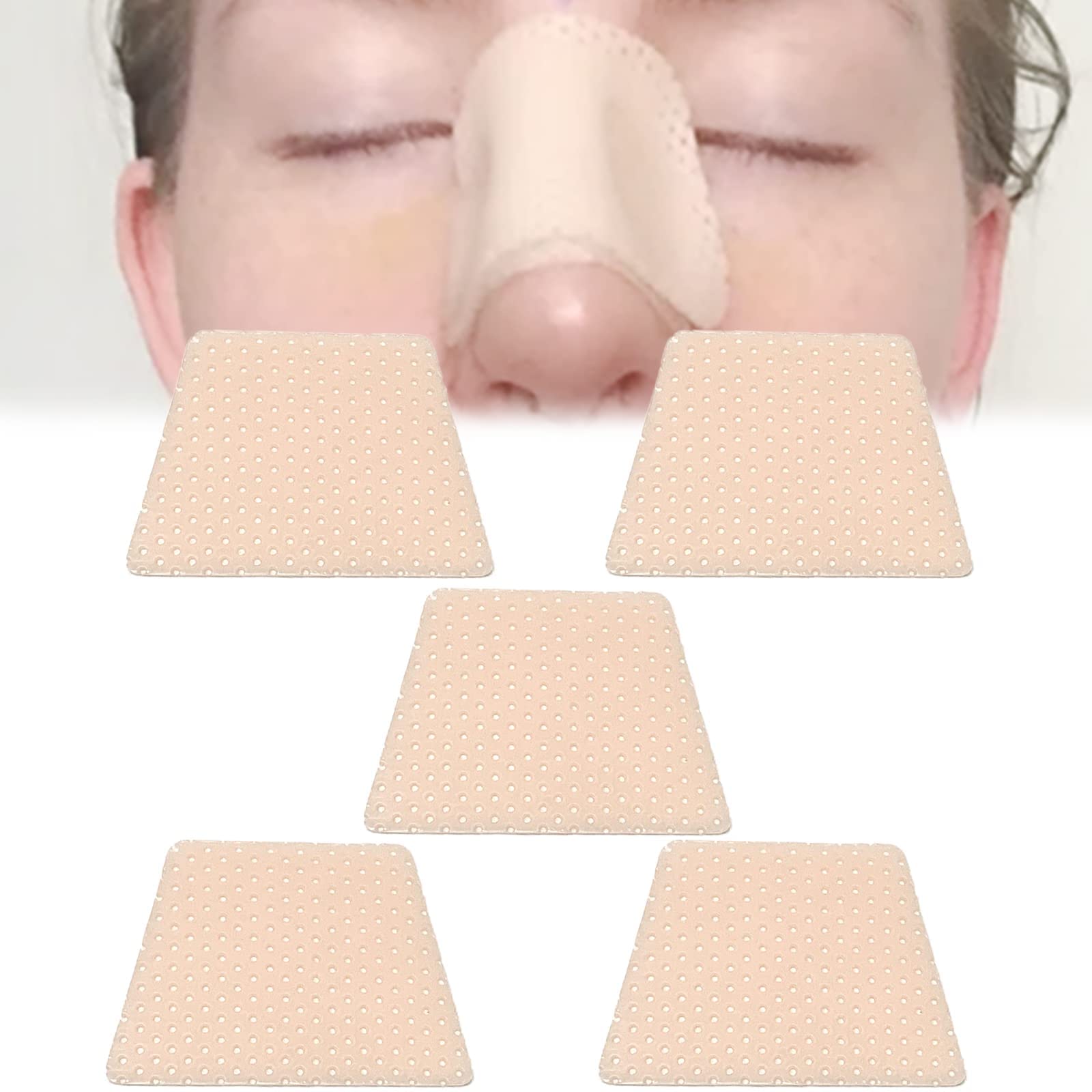 CHOYTONG Thermoplastic Nasal Splints - Nose External Support Protector for Nose Brace Fracture, Rhinoplasty Septoplasty Surgery,