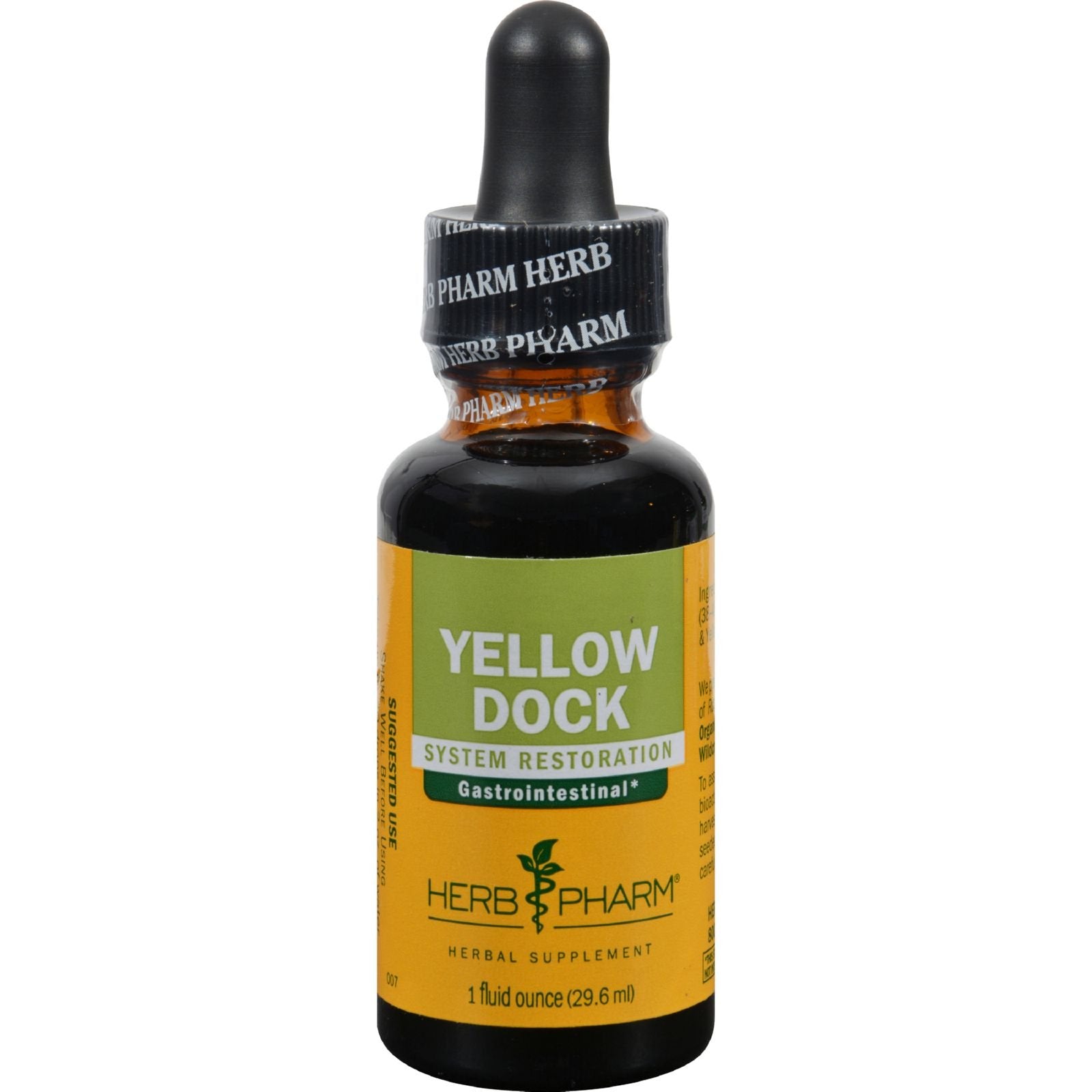 Herb Pharm Dropper Yellow Dock Extract - 1 fl oz
