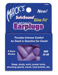Macks Ear Care Slim Fit Soft Foam Earplugs, 5 Count (Pack of 6)