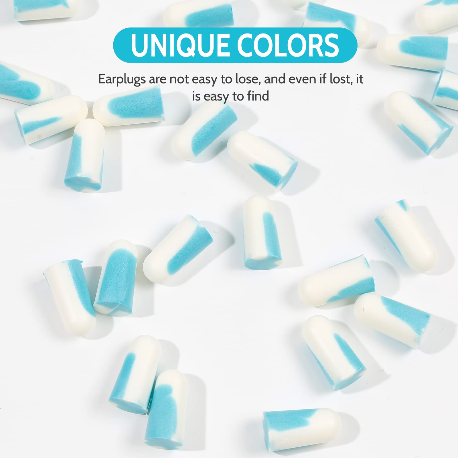 LYSIAN Ultra Soft Foam Ear Plugs for Sleeping Noise Cancelling -10 Box Value Pack - 38dB Noise Reduction Earplug for Sleep,Snori