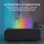YALEDI Essential Oil Diffuser, Music Sync Fire Flame Aromatherapy Diffuser, 250ml Cool Mist Humidifier, Scent Aroma Diffuser wit